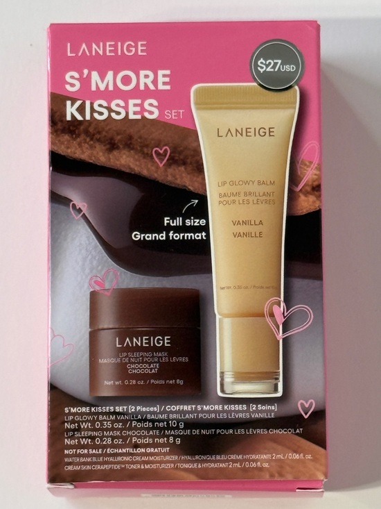 LANEIGE Other - LANEIGE S'More Kisses Set - lip care